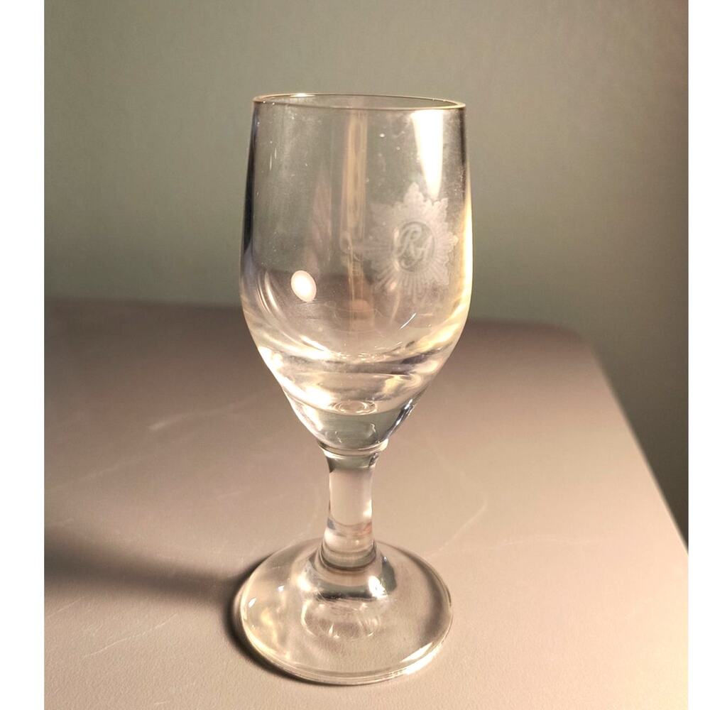 793. Vintage TWA Royal Ambassador Cordial Glass